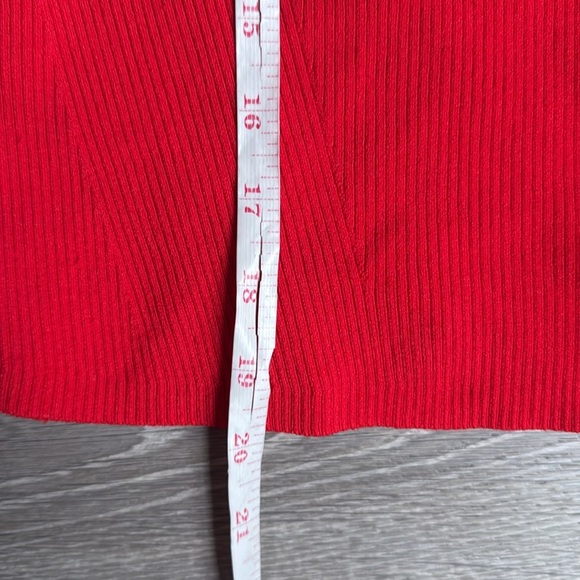 INTERMIX Alexa Off Shoulder Cutout Knit Top - Picture 6 of 9